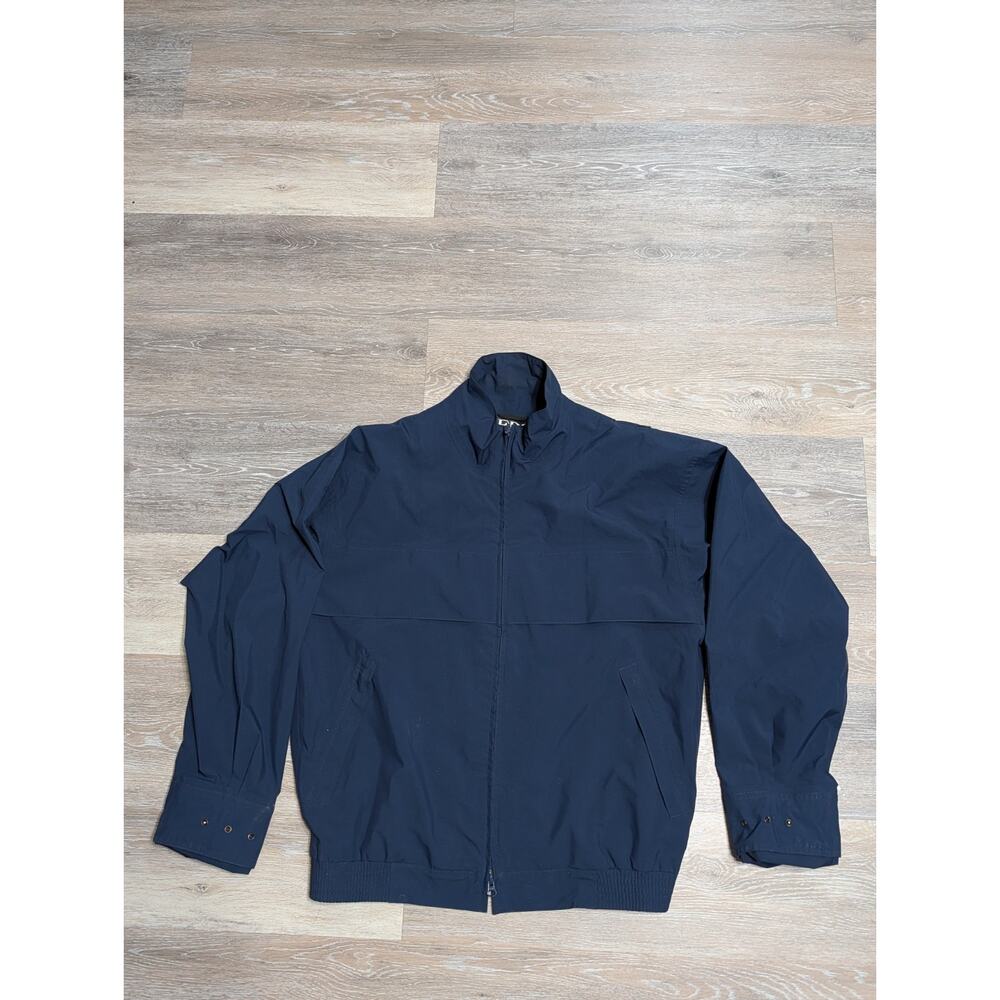 Zero Restriction GORE-TEX Paclite Golf Jacket Mens Medium Navy Blue Waterproof